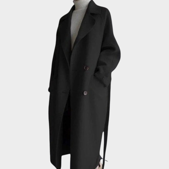 Long Cashmere Blend Coat