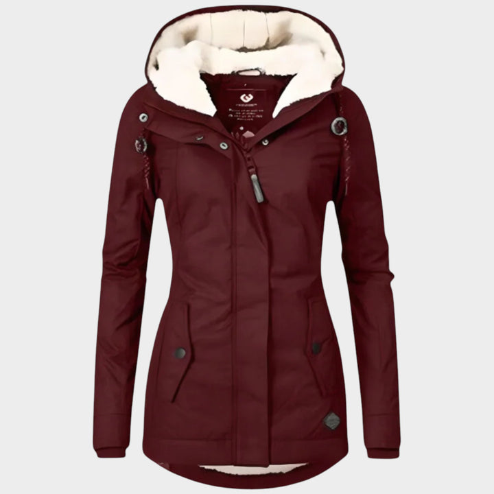 Parka Sherpa Lined Hooded  Winter Jacket