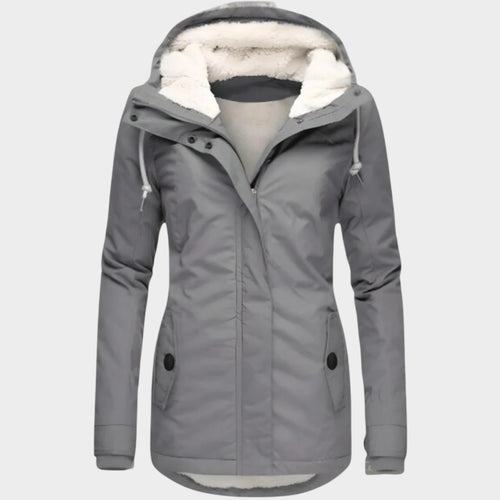 Parka Sherpa Lined Hooded  Winter Jacket