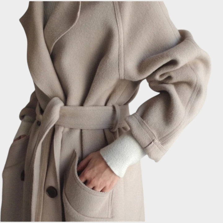 Long Cashmere Blend Coat