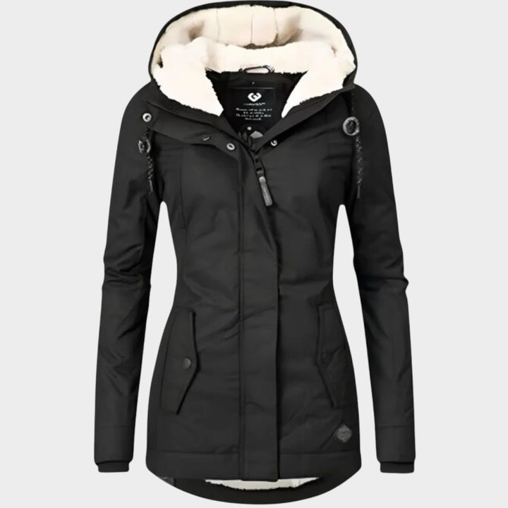 Parka Sherpa Lined Hooded  Winter Jacket