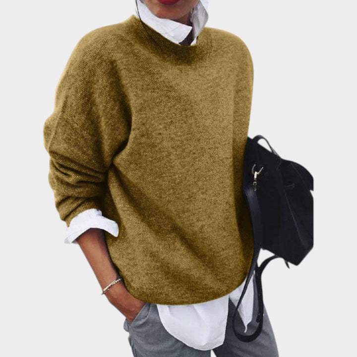 Soft Crew Neck Knitted Jumper