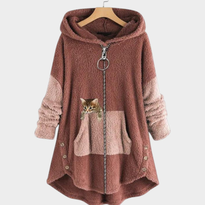 Warm Plush Fleece Hoodie