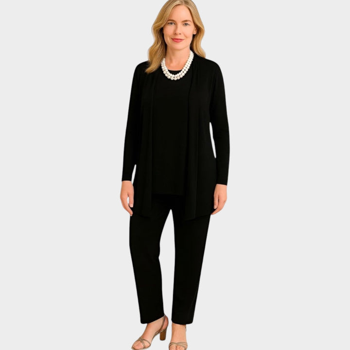 Women's Suit Soft Knit Three Piece Set