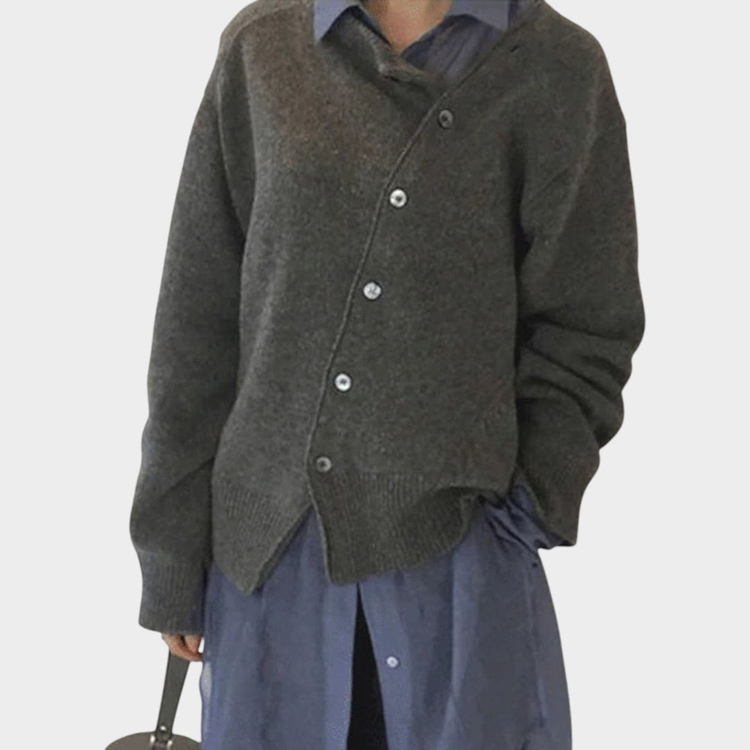 Soft Knitted Button Up Cardigan