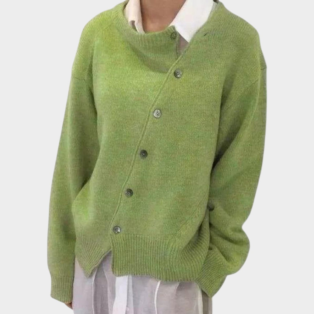 Soft Knitted Button Up Cardigan