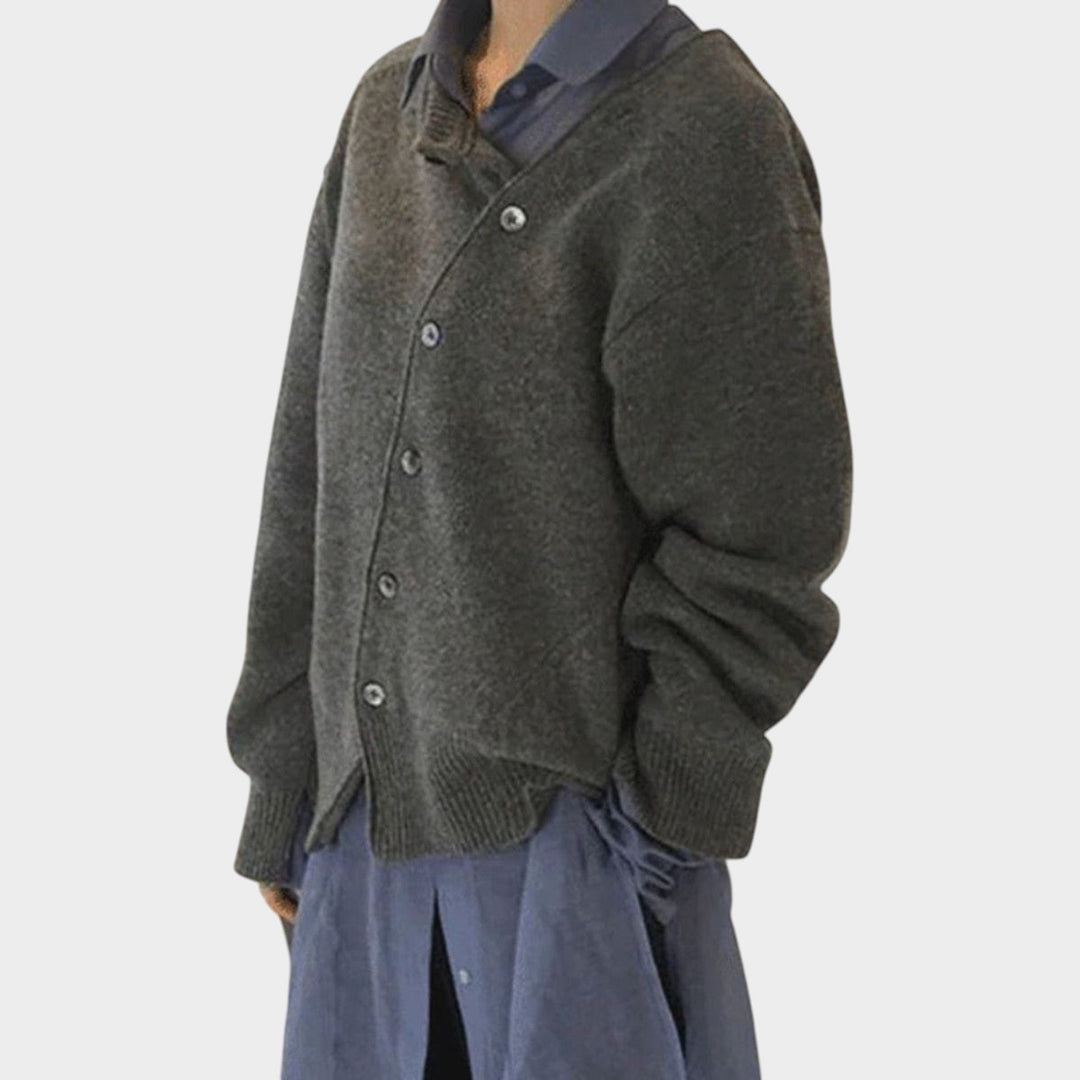 Soft Knitted Button Up Cardigan