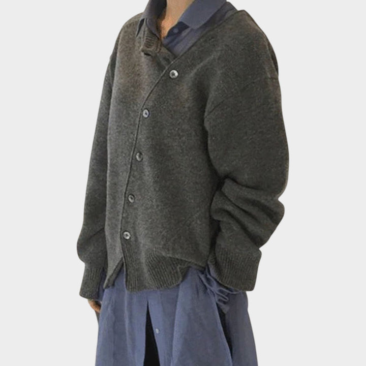Soft Knitted Button Up Cardigan